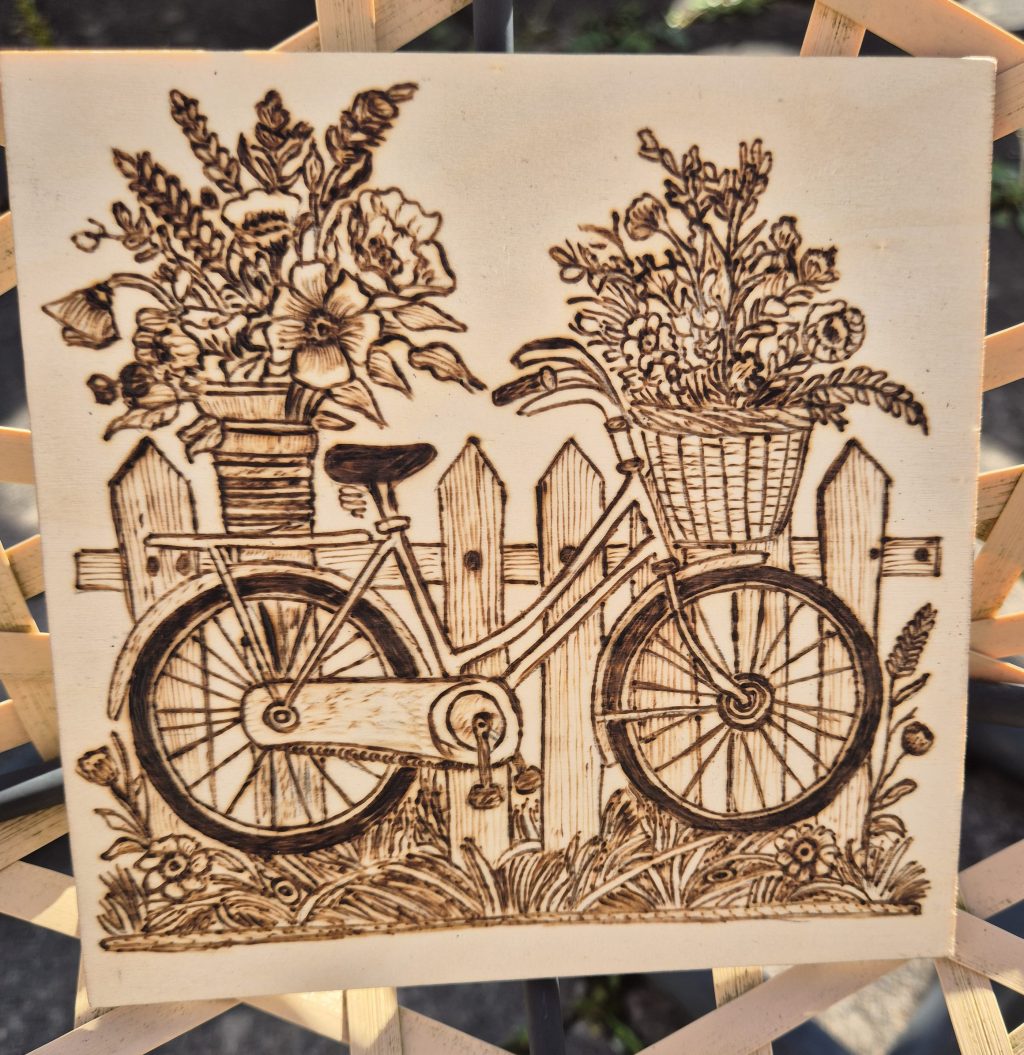 pyrografiekunst bij Alira Brava craft